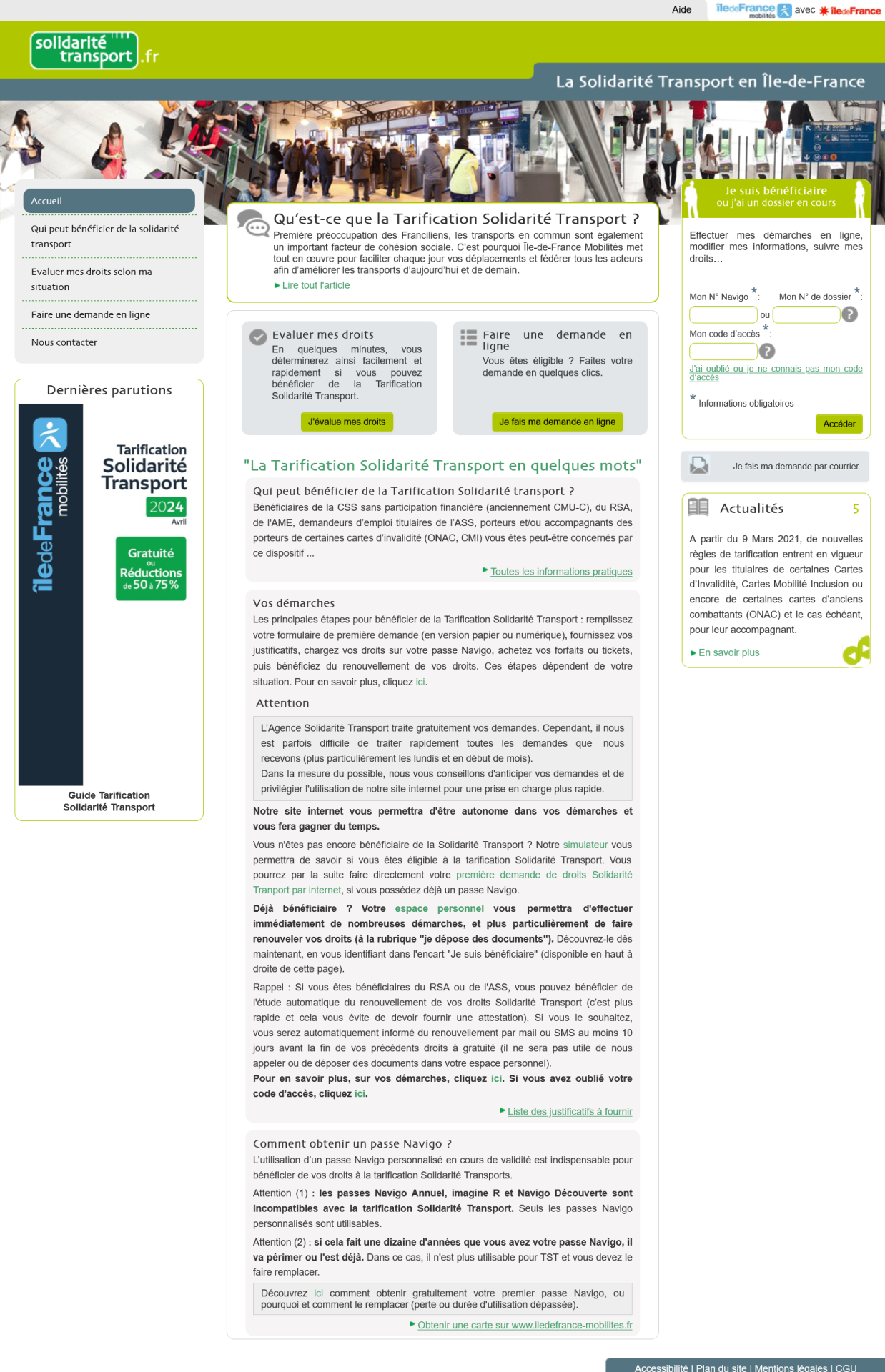 Solidarite transport